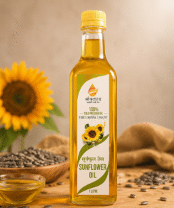 Sunflower Oil Lakdi Ghana Sanskar 1Ltr