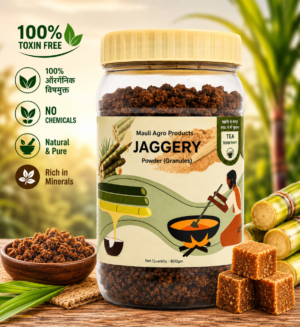 Jaggery Powder Mauli Agro Toxin Free 800gms