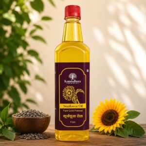 Sunflower Oil COLD PRESSED KANAKDHARA 1000ml